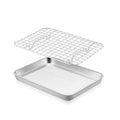 Baking Sheet with Wire Rack Set (9.3"x7.3")