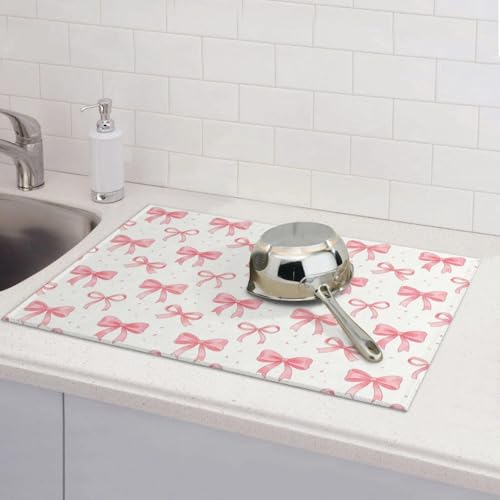 Bow Dish Drying Mat (Bow / 24" x 18")