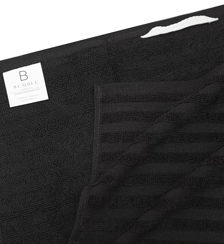 Premium Kitchen Towels 6 Pack 100% Cotton (Black / Kitchen Towels - Mixed Styles (6 Pack))