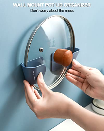 Pot Lid Organizer (Blue)