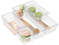 6 Pack Clear Drawer Organizer (6 PACK)