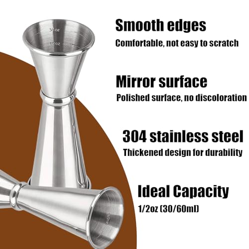Jigger for Bartending (1 count / Sliver)