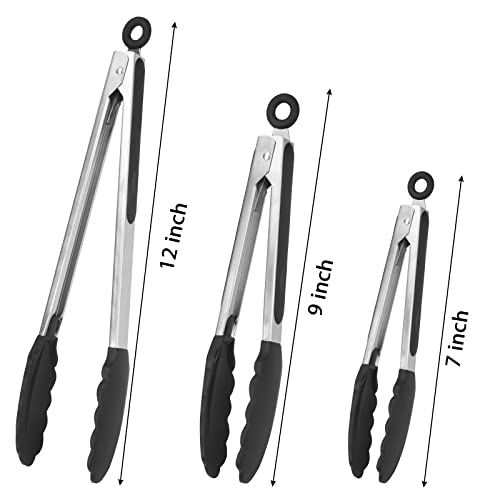 Serving Tongs Kitchen Tongs (9 Inch(4 Pack))