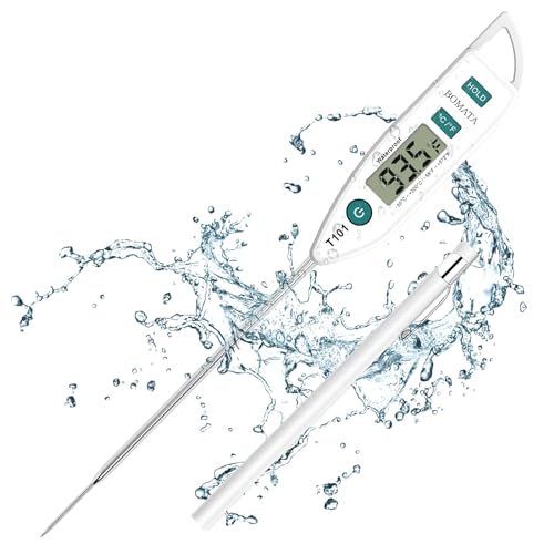 Digital Water Thermometer for Liquid (White)