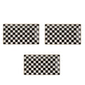 Checker Black and White 12 (12 inches)