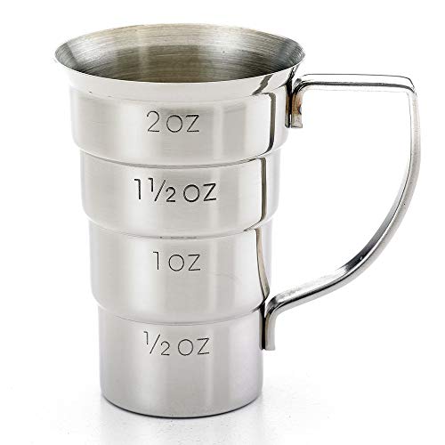 M37108 Drink Jigger (Stainless w/Handle)