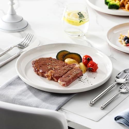 Plates and Bowls Sets (12 Pcs (Service for 4) / White)