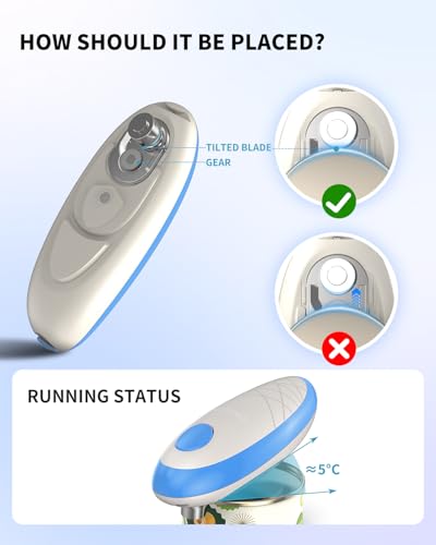 Electric Can Opener (Blue/Battery)