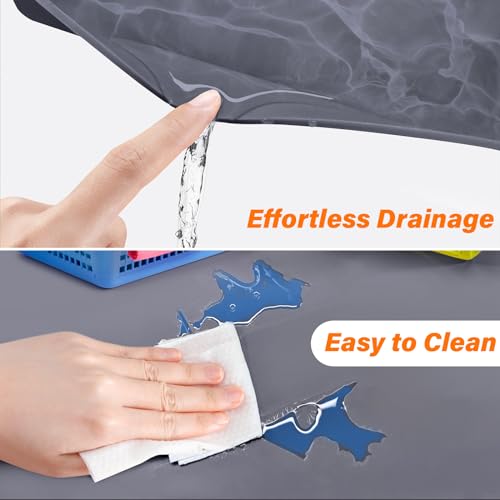 Waterproof Under Sink Mat (Beige / 19"W x 34"L)