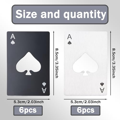 Ace of Spades Bottle Openers