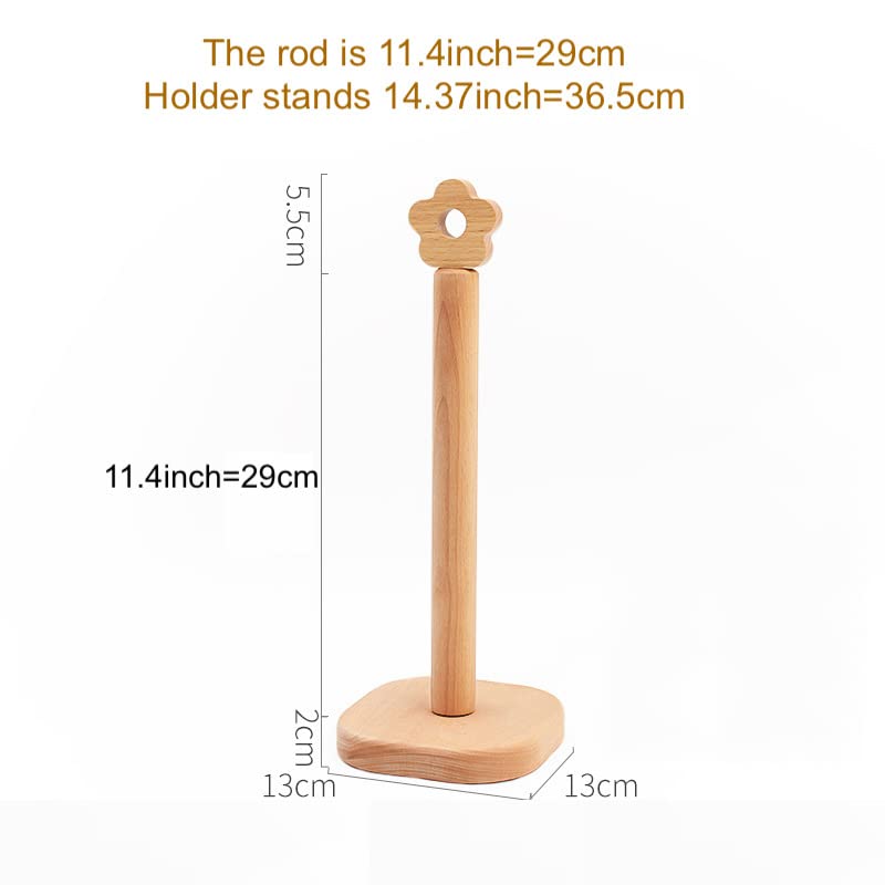 Paper Towel Holder (Lovely Flower)