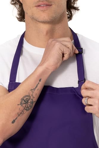Unisex Butcher Apron (Purple)