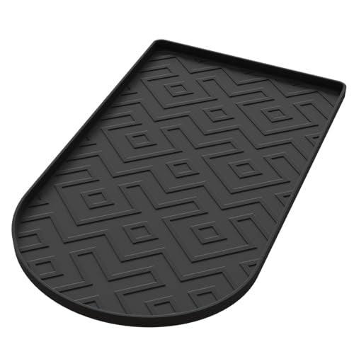 Silicone Coffee Mat (Black / 15.8" x 7.8")