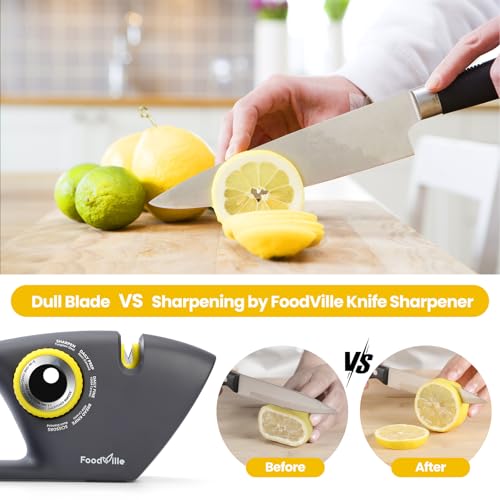 5 in 1 Knife Sharpener with 5 Stages including Tungsten