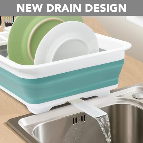 Collapsible Dish Drying Rack (Mint / Dish Drying Rack)