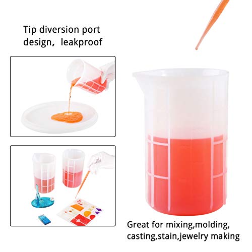 700ml Extra Large Silicone Measuring Cups (X-Large-700ml*2)