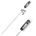 Candy Thermometer Digital Instant Read for Meat Kitchen Cooking Food Oil Deep Fry BBQ Grill Smoker (14.4in-white)
