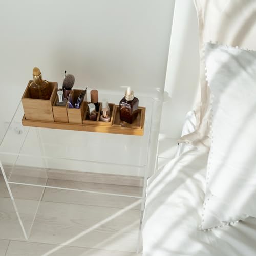Bamboo Vanity Tray Set (Bamboo)