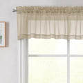 Taupe Valances for Windows (Taupe / 42"W x 14"L (Pack of 2))