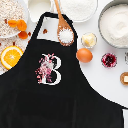 Personalized Aprons for Women with Pockets (B)
