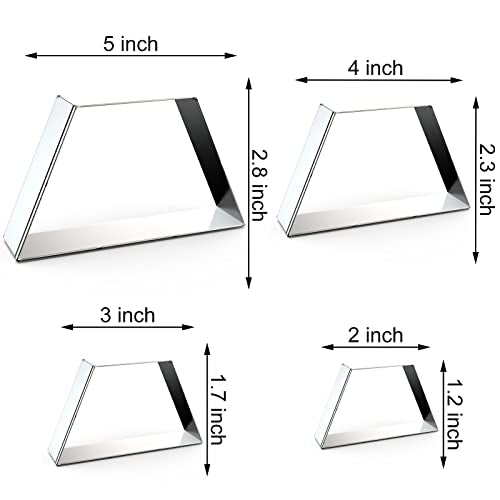 Trapezoid Cookie Cutter Set Large (Trapezoid)