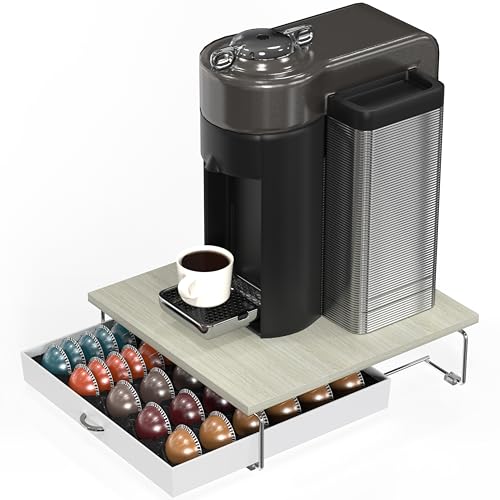 Vertuo Pod Holder Drawer (60 pcs Capacity / Maple)