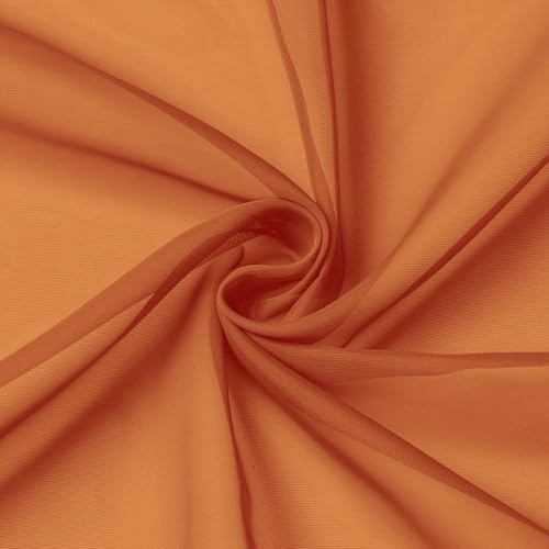 Orange Valances for Windows (Orange / 42"W x 14"L (Pack of 2))