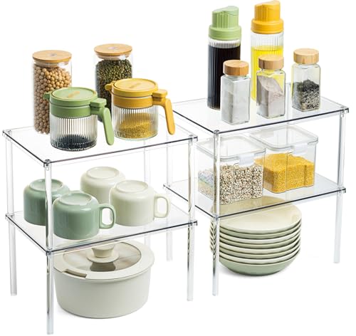 Acrylic Cabinet Organizer Set of 4