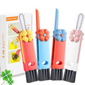 3 in 1 Cup Lid Cleaning Brush (Blue, Orange, Pink, Red(4pcs))