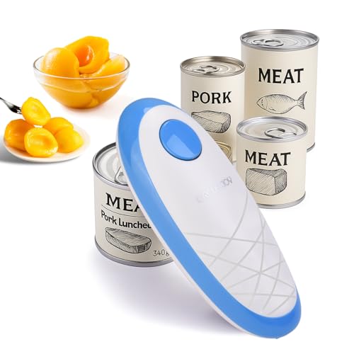 Electric Can Opener (Blue/Battery)