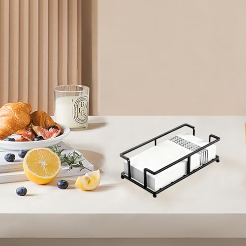 Guest Hand Towel Holder for Bathroom (Black)