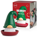 New! Beardy Gnome Dish Brush by Ototo (Beardy Green)