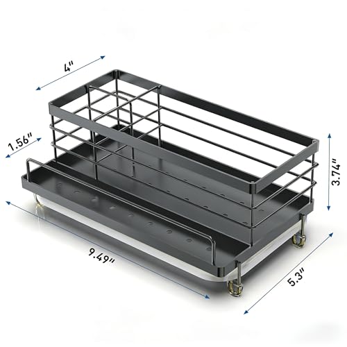 Sponge Holder for Kitchen (Gray)