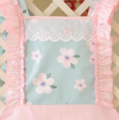 Ladies Women For Cooking Baking Chef Apron with Pocket (Navy)