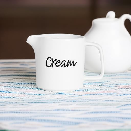 Ceramics Creamer (White)