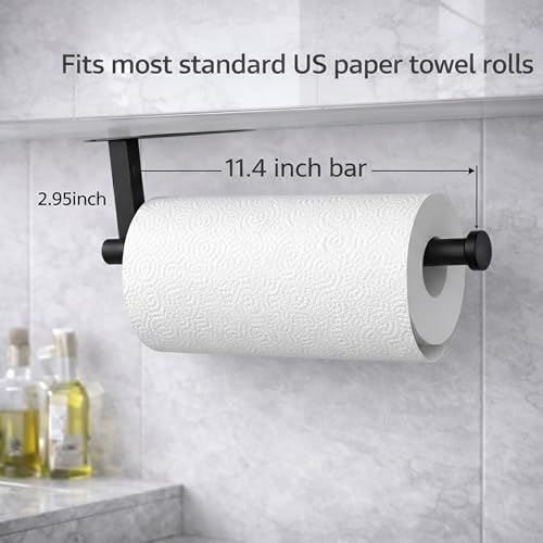 Paper Towel Holder (Black)