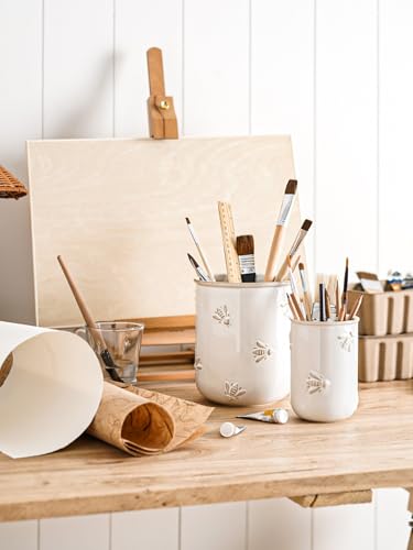 Ceramic Kitchen Utensil Holder (Bee(L))