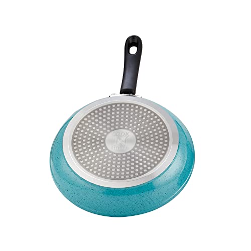 Professional Pots and Pans Nonstick Cookware Set (12 Piece Cookware Set / Turquoise)