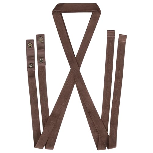 Unisex Lockharte Bib Apron Straps (One Size / Espresso)