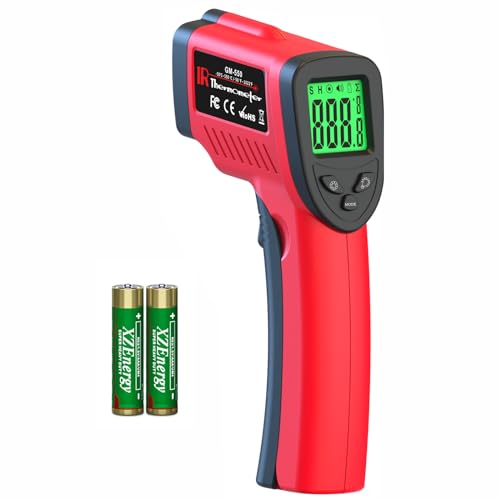 Infrared Thermometer Gun (Red)
