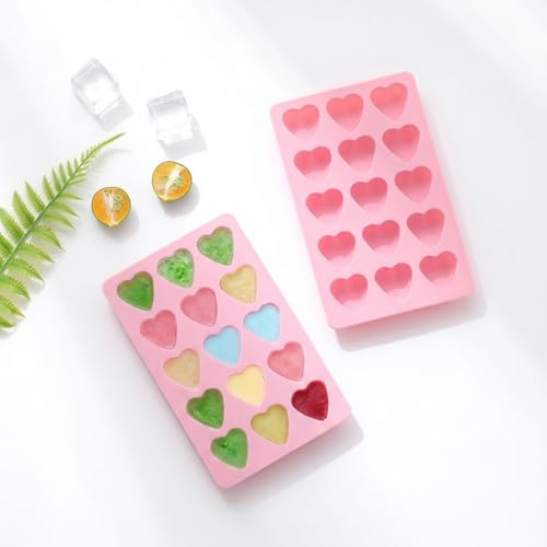 Heart Ice Cube Trays (2pcs Heart)