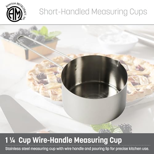 MCW125 Stainless Steel Measuring Cup (1-1/4-Cup)