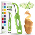 Swivel Vegetable Peeler for Kitchen w (Green)