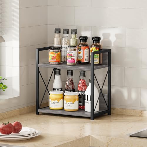 Countertop Shelf Organizer (Medium / Grey)