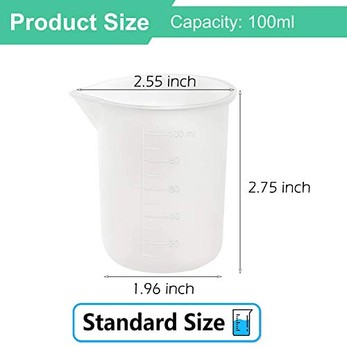 100ml Silicone Measuring Cup Resin Non (A)