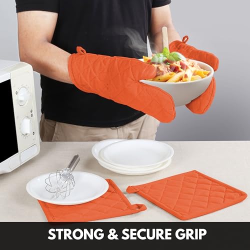 Oven Mitt 7"x13" (Orange)