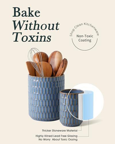 Utensil Holder (Blue)