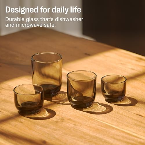 Pirch Cappuccino Cups 6.5 oz (Amber / 12 count)