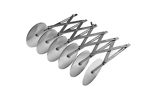 6 Wheel Stainless Steel Cutter (6 Wheel - 4" Straight Cutters)