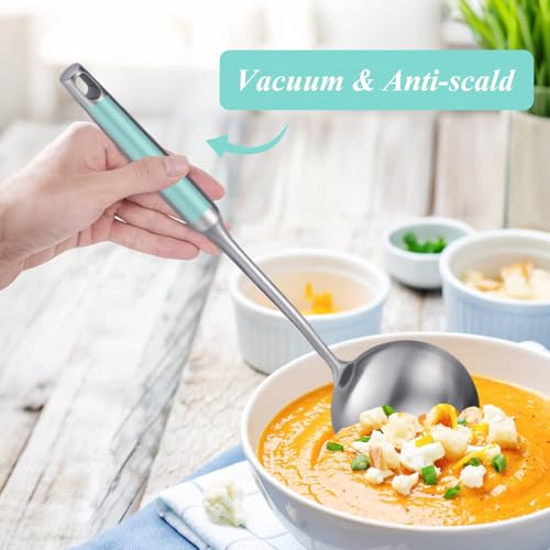 Soup Ladle and Slotted Spoon Set of 2 (2PCS)